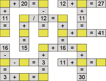 CALCULS CROISÉS
