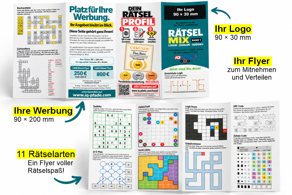 Rätsel-Flyer